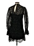 H&M 100% Polyester Black Cocktail Dress Size XS - photo 2