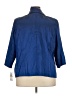 Alex Evenings Solid Blue Blazer Size 3X - photo 2
