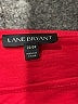 Lane Bryant Red Short Sleeve Top Size 22 - 24 Plus - photo 7