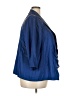Alex Evenings Solid Blue Blazer Size 3X - photo 4