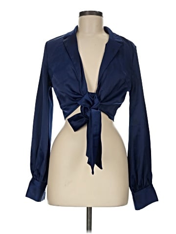 Nasty Gal Inc. Long Sleeve Blouse (view 1)