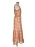 Toad & Co Checkered-gingham Orange Casual Dress Size S - photo 4