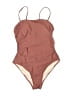Unbranded Solid Brown One Piece Swimsuit One size - photo 1