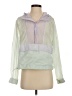Adidas 100% Nylon Color Block Green Windbreaker Size XS - photo 1