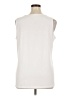 Susan Graver Ivory Sleeveless T-Shirt Size XL - photo 2