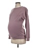 Smallshow Purple Sweatshirt Size Sm Maternity - photo 1