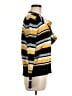 Parker Stripes Yellow Pullover Sweater Size M - photo 4