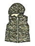 Zara 100% Polyester Green Gray Vest Size 4 - photo 1