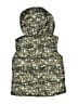 Zara 100% Polyester Green Gray Vest Size 4 - photo 2