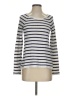 Lilly Pulitzer 100% Cotton Stripes Silver Pullover Sweater Size XS - photo 1