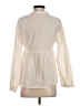 Zara Ivory Long Sleeve Blouse Size XS - photo 2