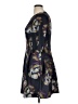 Gabby Skye Print Black Casual Dress Size 14 - photo 5