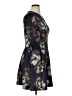 Gabby Skye Print Black Casual Dress Size 14 - photo 4