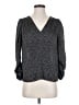 Joie 100% Polyester Gray 3/4 Sleeve Blouse Size S - photo 1