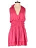 Mustard Seed 100% Rayon Solid Pink Romper Size S - photo 1