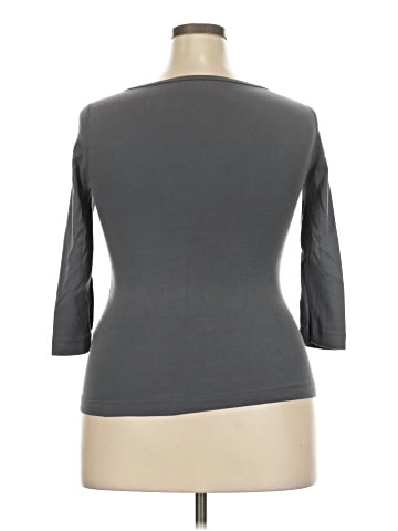 Three Dots 3/4 Sleeve T-Shirt (view 2)