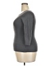 Three Dots 100% Cotton Gray 3/4 Sleeve T-Shirt Size XXL - photo 5