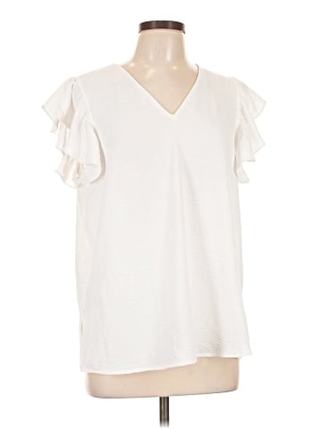 Adrianna Papell Short Sleeve Top (view 1)