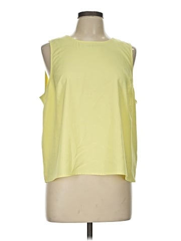 J.Crew Factory Store Sleeveless T-Shirt (view 1)