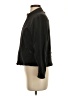 Leallo 100% Cotton Solid Black Jacket Size S - photo 5