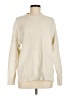 Zara Solid Ivory Turtleneck Sweater Size M - photo 1