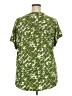 Style&Co Green Short Sleeve Blouse Size 3X - photo 2