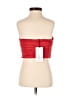 Zara 100% Polyester Red Sleeveless Top Size S - photo 2