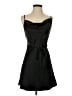 Motel 100% Polyester Solid Black Casual Dress Size XS - photo 1
