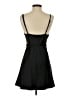 Motel 100% Polyester Solid Black Casual Dress Size XS - photo 2