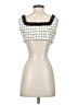 Assorted Brands 100% Polyester Ivory Sleeveless Top Size S - photo 2