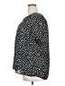 Daniel Rainn Polka Dots Black Short Sleeve Blouse Size 2X - photo 5