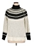 Eddie Bauer Houndstooth Ivory Pullover Sweater Size XL - photo 1