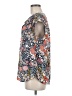 Daniel Rainn 100% Polyester Floral Orange Short Sleeve Blouse Size M - photo 5