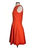 Sharagano Solid Orange Cocktail Dress Size 4 - photo 5