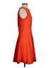 Sharagano Solid Orange Cocktail Dress Size 4 - photo 4