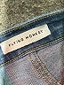 Flying Monkey Hearts Blue Jeans Size 28 waist - photo 8