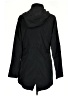 Merona 100% Polyester Solid Black Raincoat Size S - photo 2