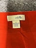 Odille 100% Silk Red Sleeveless Silk Top Size 2 - photo 7
