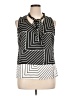 Worthington 100% Polyester Black Sleeveless Blouse Size XL (petite) - photo 1