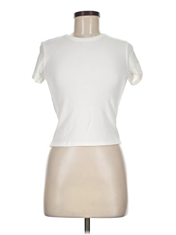 Pink Rose Short Sleeve Turtleneck (view 1)