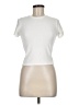 Pink Rose Ivory Short Sleeve Turtleneck Size M - photo 1