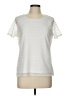 Calvin Klein Silver Short Sleeve Top Size L - photo 1