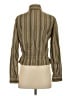 Killah Stripes Brown Long Sleeve Blouse Size S - photo 2