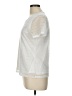 Calvin Klein Silver Short Sleeve Top Size L - photo 5