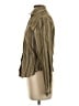 Killah Stripes Brown Long Sleeve Blouse Size S - photo 5