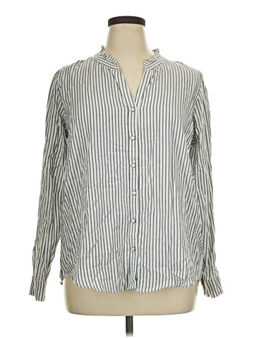 Knox Rose Long Sleeve Button-Down Shirt (view 1)