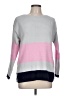 Talbots 100% Polyester Color Block Gray Pullover Sweater Size Lg Petite - photo 1