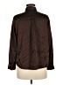 Assorted Brands Brown Long Sleeve Silk Top Size M - photo 2