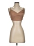 Princess Polly Tan Sleeveless Top Size 2 - photo 1