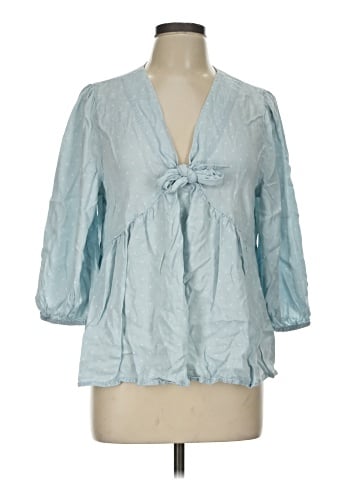 Cato 3/4 Sleeve Blouse (view 1)